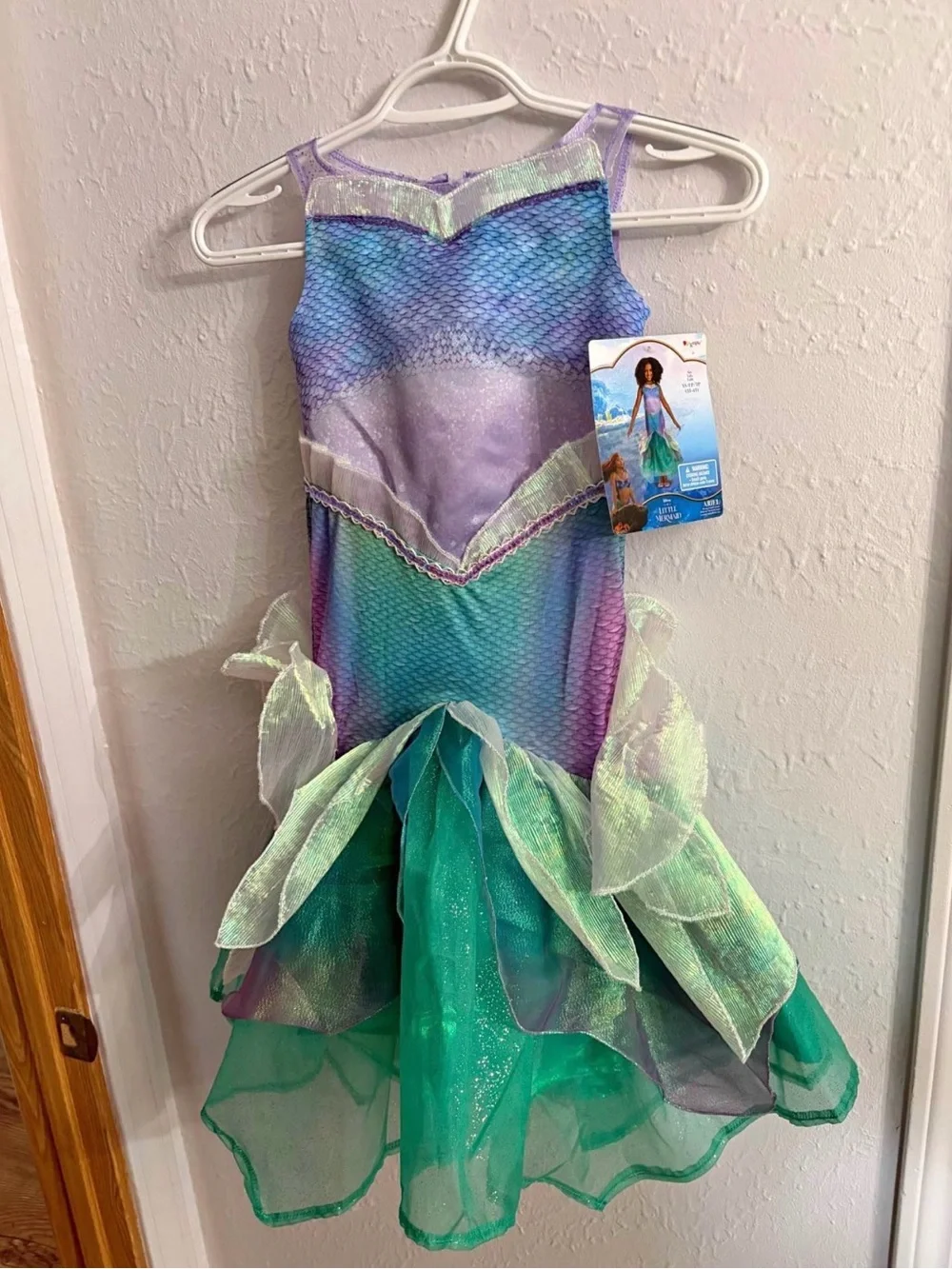 Girls Little Mermaid Costume- NWT
